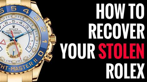 how to report stolen Rolex